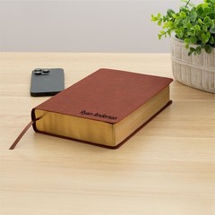 Personalized ESV Bible with Name Engraved, ESV Men’s Study Bible, Baptism Gifts