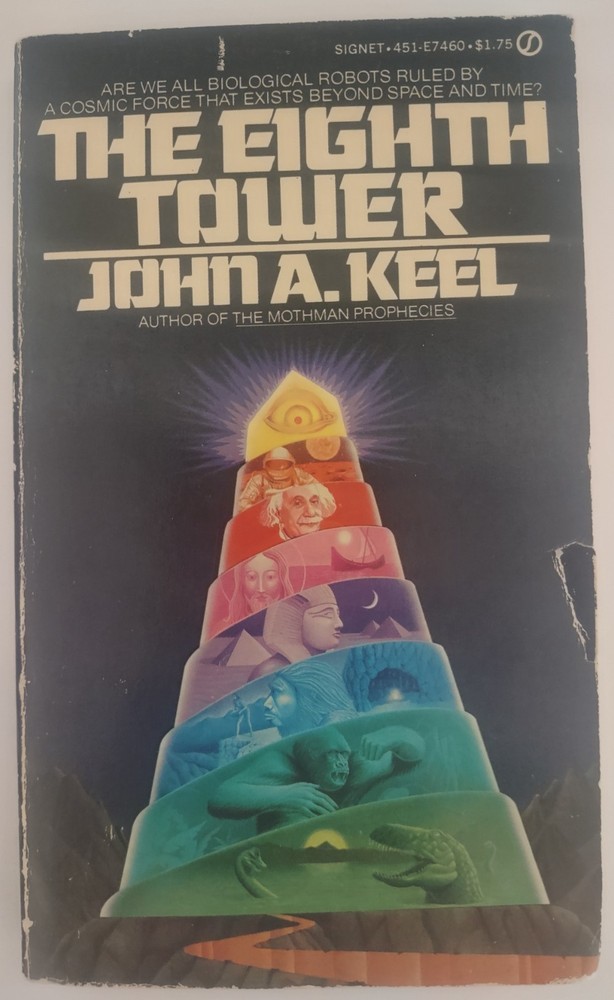 1977 The Eighth Tower John A. Keel Signet Books Science Fiction Paperback Book