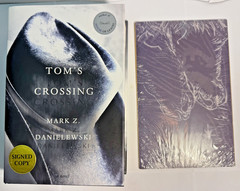 Tom’s Crossing: A Novel by Mark Z. Danielewski 2025 HC SIGNED 1st w/Art Print