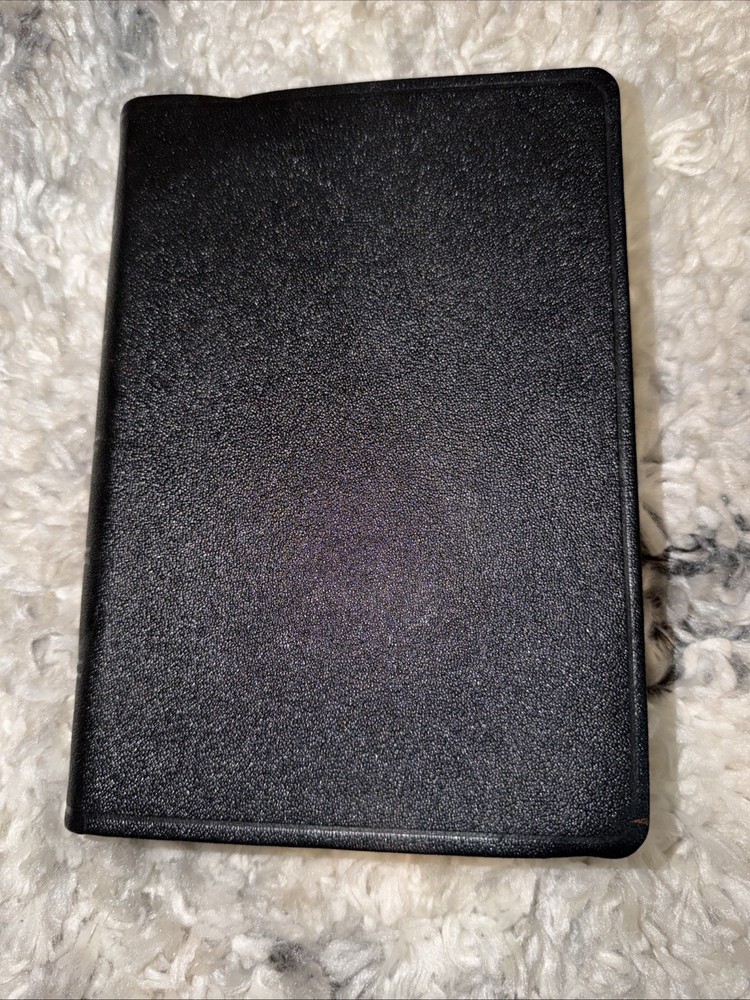 The System Bible Study KJV Enlarged Edition Morocco Leather 1964