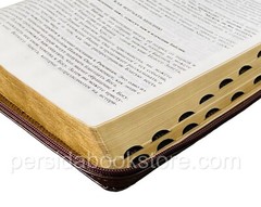 Russian Bible Large Size Zipper Index Canonical Библия большой формат