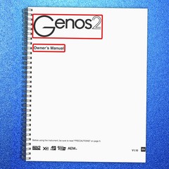 YAMAHA Genos 2 Owners Manual 144 Pages, STRONG Covers & HEAVY-DUTY SECURED