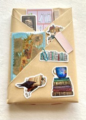 Blind Date With A Book Bookish Gift Bookmark Stickers fiction mystery Book Lover