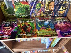 R.L. Stine Goosebumps & Just Beyond Paperback Book Lot Scholastic Ages 9-12