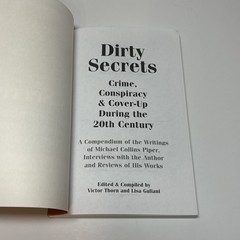 Dirty Secrets – Crime Conspiracy & Cover-up During 20th Century by Victor Thorn