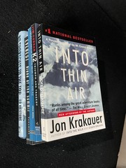 Lot 5 Books -4PB/1HC(No Shortcuts)-Into Thin Air / K2 Triumph and Tragedy & More