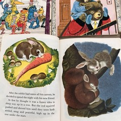 Vintage Little Golden Books Mixed Lot 12 Classics 1940s-70s Disney Sesame Street