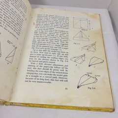 Vintage 1968 How to Make & Fly Paper Airplanes Capt. Ralph Barnaby Four Winds HB