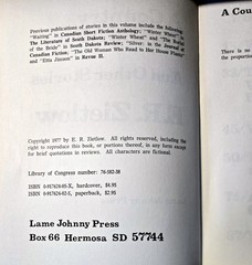 E. R. Zietlow’s „A COUNTRY FOR OLD MEN AND OTHER STORIES,” *RARE* 120-pages 1977