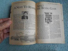 VINTAGE CONSUMER REPORTS BUYING GUIDE 1997 PAPERBACK BOOK 360 PAGES.