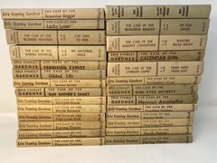 Perry Mason Erle Stanley Gardner Mystery Lot of 25 Hardcovers 1950s 1960s