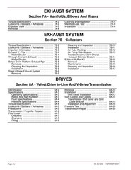 MERCURY MerCruiser No. 31 5.0 – 6.2L Gas SERVICE MANUAL FRONT & BACK FOLDOUTS!