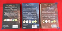 SIGNED Michael R. Miller Songs Of Chaos Trilogy HC Book Set Ascendant Unbound
