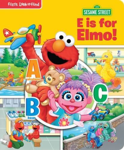 Sesame Street ABCs My First Look and Find – Board book By Pi Kids – VERY GOOD