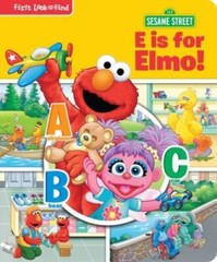 Sesame Street ABCs My First Look and Find – Board book By Pi Kids – VERY GOOD