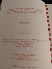 Cookbook LONE STAR LEGACY II A Texas 1985 VINTAGE First Printing