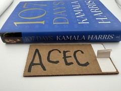 Kamala Harris Signed Book 107 Days Hardcover – Autographed First Ed. In Hand
