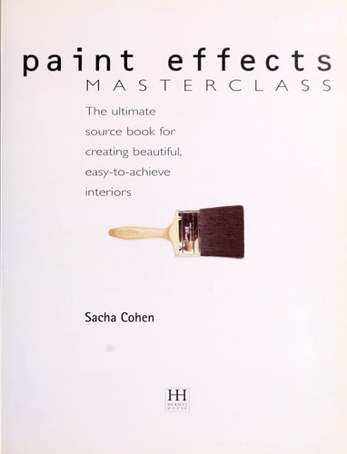 Paint Effects Master Class by Sacha Cohen, Good Book
