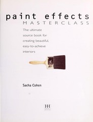 Paint Effects Master Class by Sacha Cohen, Good Book