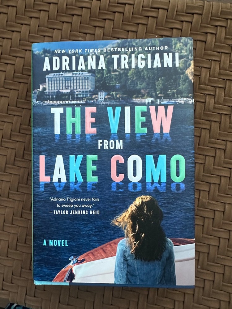 The View from Lake Como by Adriana Trigiani (2025, Hardcover). Like new