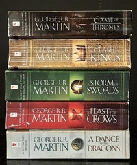 A Song of Ice and Fire–Matched PB Set of #1-5 -Game of Thrones-GRR Martin