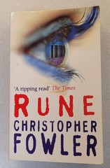 Rune by Christopher Fowler (1998 Paperback Edition, *Like New*)