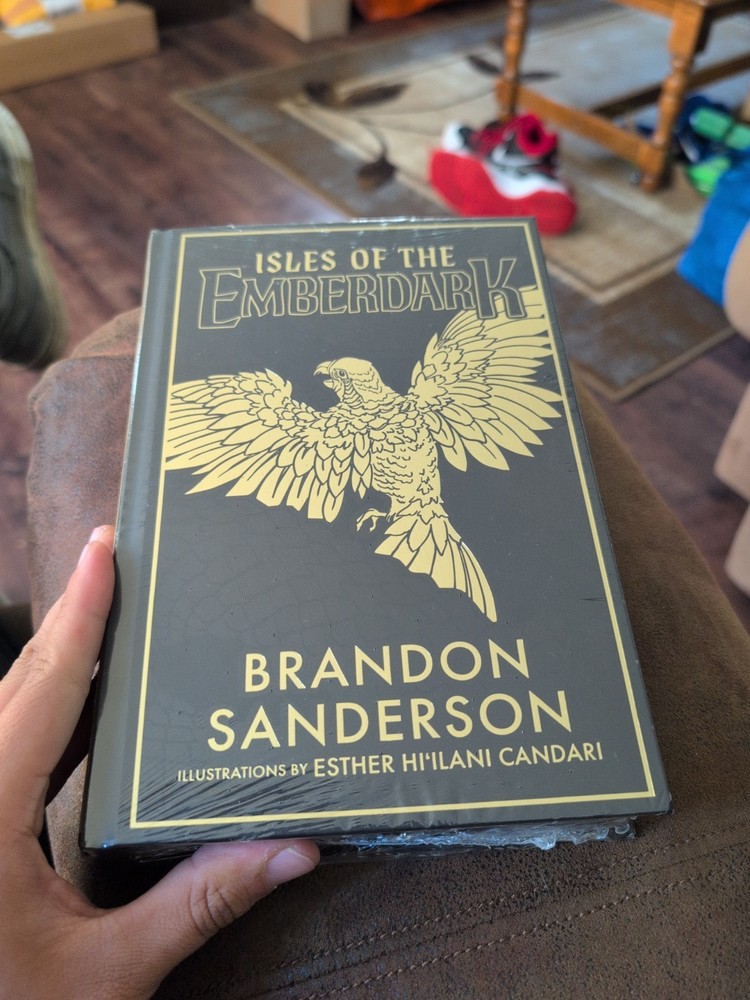Isles of the Emberdark Brandon Sanderson Hardcover Book Sealed