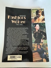 Vintage Fashions for Women 1920s 1940s Schiffer Book for Collectors Clothing