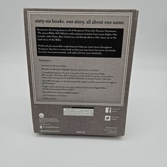 The Jesus Bible by Louie Giglio (2017, Hardcover) Gray Cloth Cover