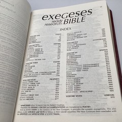The Exegeses Ready Research Bible KJV 1993 2nd Ed Bonded Leather Gilt Page Edges