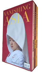 Vanishing Asia | 3 Volume Set | Kevin Kelly | Houghton Mifflin 2021 Slipcase VG+