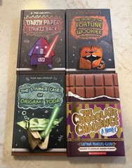 Origami Yoda Series Lot (4 Books) by Tom Angleberger Hardcover | Free Shipping