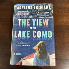 The View from Lake Como : Novel by Adriana Trigiani (2025 Hardcover) NY Times BS