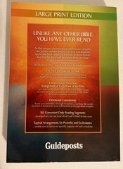 The Daily Bible In Chronological Order 365 Daily Readings NIV Large Print Ed PB