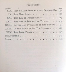 Scarce Old Bowery Days, 1931 1st Ed.,New York City, Harlow, Bohemia, History HB