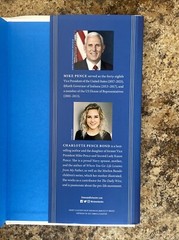 Go Home For Dinner SIGNED by Mike Pence – 1st Printing Near Fine HC