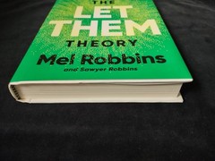 THE LET THEM THEORY Mel Robbins 1st Edition Hardcover Book Self Help Feel Great