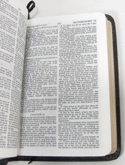 Nelson Smallest Holy Bible 104 King James Version Black Genuine Leather