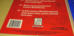 Guinness World Records Activity Book Plus Sticker Fun 2000 Paperback JC