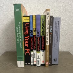 Book Lot (9) IT, Technology, Programming, Computers Informational Books!