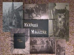 Harpers Magazines 1800s&1900s Shelfworthy Volumes Leather Classic Authors NonFic