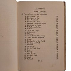 The Glory of God: Poems and Prayers for Devotional Use Book 1943 – SEE DESC