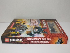 LEGO Ninjago: Hardcover Garmadon’s Bad Guy Training Manual With Minifigure NOS