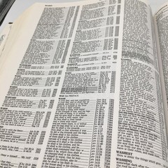 The New Strong’s Exhaustive Concordance of the Bible by James Strong 11.5×9”