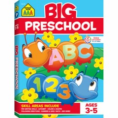 Big Preschool – Learning Teaching Home School Book Workbook (©2018)