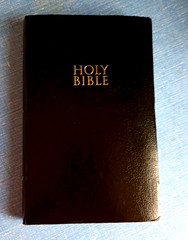 Holly Bible New Testament, New International Version, New Condition, Black