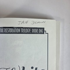 Denise Weimer Restoration Trilogy White Widow Witch 1 SIGNED Author Paranormal