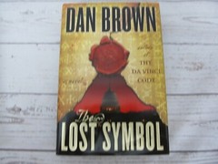 Dan Brown Robert Langdon Series Lot 4 Books Da Vinci Code Hardcover With DVD’s