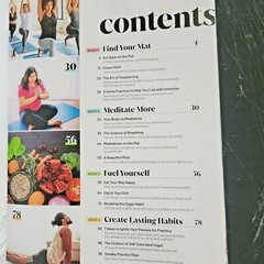 YOUR GUIDE TO HEALTHY LIVING -Yoga Journal Publication- 30 Days to a Happier You