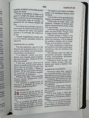 NBLA, Biblia para la Lectura Pública, Versificada, Letra Grande, Piel de Cabra,